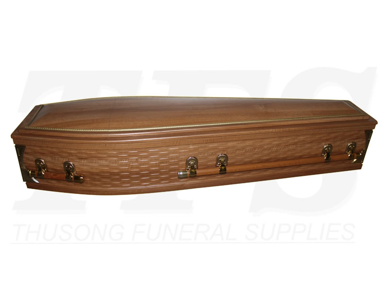 Weaved Walnut Dome Coffin | Dome Coffin Range